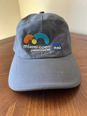 New Miami Open 2022 Gray Color Tennis Hat - Rare Exclusive • $76.91