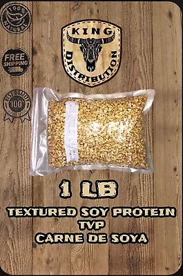 Textured Soy Protein - 1 Lb -Soya -TVP- Soy Meat- Meat Substitute- Carne De Soya • $15