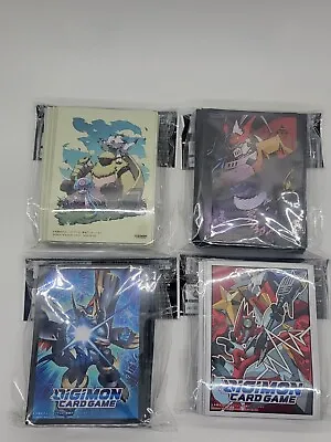 Bandai Digimon Card Game Sleeves Pokemon Magic The Gathering • $15.99