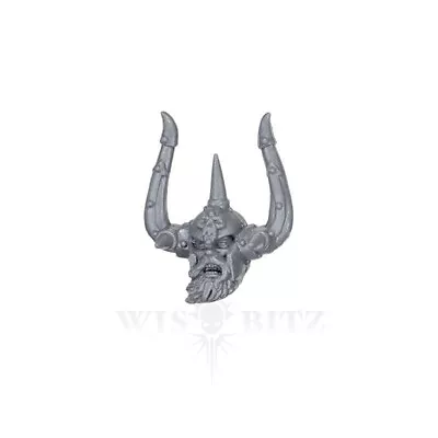 Chaos Marauders Champion Head- Warhammer Fantasy (AOS)  Slaves To Darkness Bits • £0.99