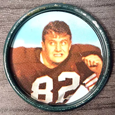 1962 Salada Tea / Junket Desserts Football Coin #60 Jim Houston Browns • $3.97