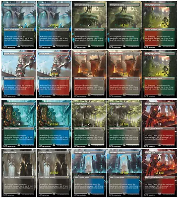 MTG Borderless Ravnica Remastered RVR Shock Lands MINT (SELECT) • $28.99