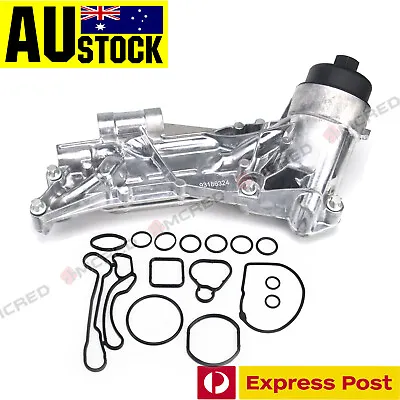 Oil Cooler Assembly & 15 Pcs Seals For Holden Cruze JG Astra AH Trax TJ Barina • $78