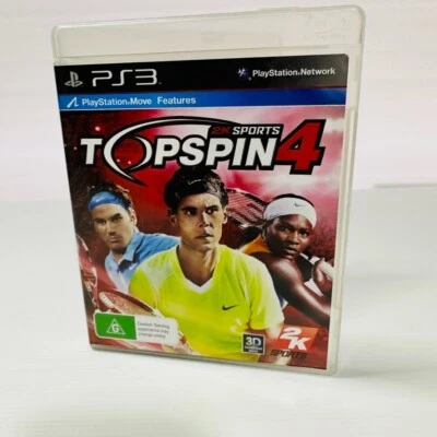 $13.51 • Buy Top Spin 4 - PlayStation 3 PS3 Game - Complete With Manual PAL Tested & Working