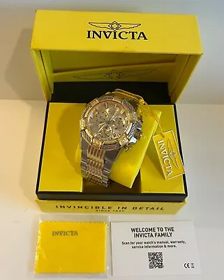 Invicta Bolt 25864 Men's 51mm Chronograph Stainless Steel Watch. NEW • $79.99