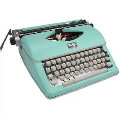 Royal Classic Manual Typewriter - Mint Green • $239.99