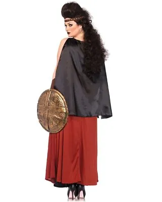 CL689 Regal Warrior Xena Roman Greek Gladiator Womens Fancy Dress Plus Costume • $84.18