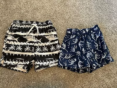 Set Of 2 Baby Boys Swimsuit Trunks 12-18 Months 12m 18m Place Sport Crazy 8 • $16.99