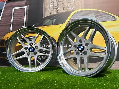 18 Inch 5x120 Styling 37 Parallel M5 Deep Dish Wheels For BMW E60 E39 E34 • $1210.73