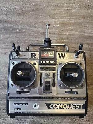 Futaba Conquest FM FP-T6NBF Digital Proportional R/C Aircraft Control UNTESTED • $25