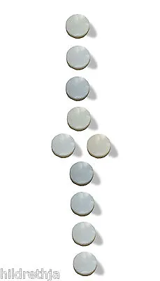 Inlay 1/4 Undersize Dot White Mother Of Pearl 10 Piece Set Bitterroot 080761WMOP • $8.99