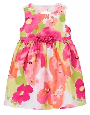 NWT Gymboree Family Brunch Poppy Floral Dress Toddler Girls Easter 2T3T • $17.99