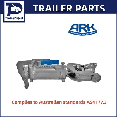 $365 • Buy Ark Trailer Off-Road Coupling Electric Brake 50mm Towball 3.5T + Brake Lever