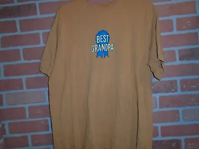 Best Grandpa Ribbon Design Tshirt Mens Size Xlarge • $7