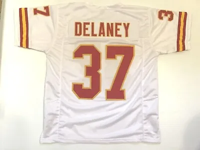 UNSIGNED CUSTOM Sewn Stitched Joe Delaney White Jersey - M L XL 2XL • $35.99