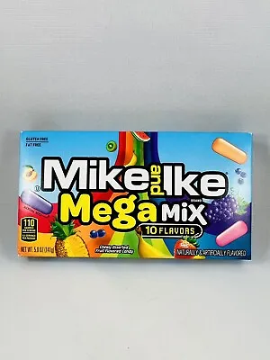 Mike And Ike Candy MEGA MIX 10 Flavors 5.0 Oz (141g) *ONE BOX* • $3.95