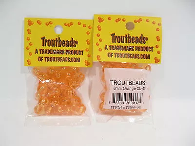 Troutbeads Tangerine 10 Mm 1  Pack • $2.67