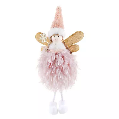 Mini Angel Doll Soft Adorable Christmas Tree Hanging Decoration Fabric • $8.70