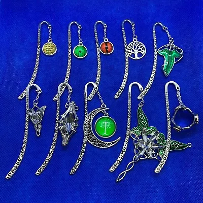The Lord Of The Rings LOTR / Hobbit - Charms Metal Bookmark J R R Tolkien - NEW • £4.47