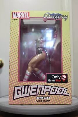 Marvel Diamond Gallery Gwenpool Unmasked GameStop Exclusive PVC Diorama Statue • $0.99