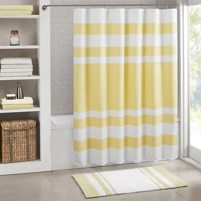 $39.99 • Buy Madison Park Spa Waffle Shower Curtain With 3M Treatment
