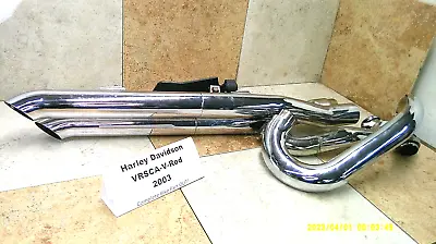 Harly Davidson V Rod 02-06 Genuine STOCK OEM Full EXHAUST • $199.95