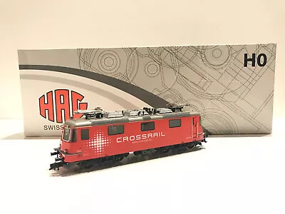 HAG Gauge H0E-Lok Re 4/4 II SBB Cross Rail Top Condition Original Box • $1129.10