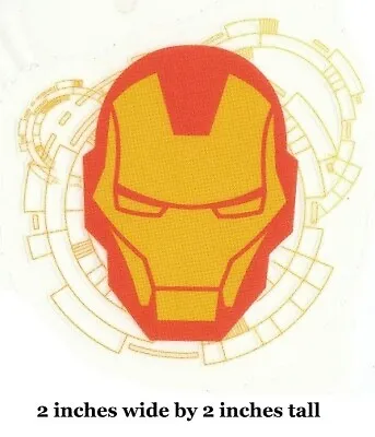 Iron Man Symbol Wall Decal Marvel Avengers Logo Sticker Peel And Stick Art Decor • $2.99