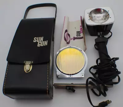 Vtg 1962 Camera Movie Light - Sylvania Sun Gun II - Model SG-55 WORKS • $25