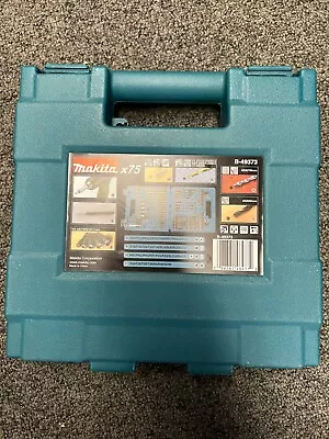 Makita B-49373 75-Piece Metric Drill And Impact Bit Set • $42