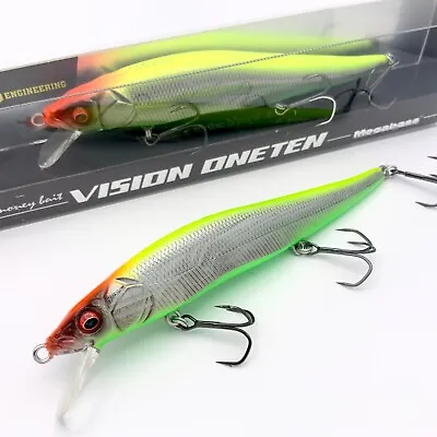 Megabass Vision Oneten 110 Jerkbait: MG Vegetation Reactor • $24.95