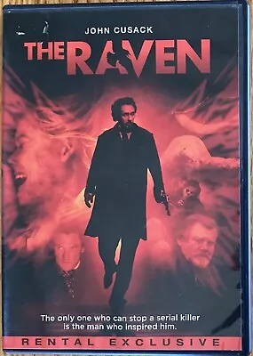 “The Raven” DVD W/ John Cusack Luke Evans Alice Eve Brendan Gleeson • $4