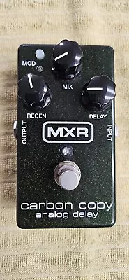 MXR CarbonCopy Delay Guitar Effect Pedal • $58