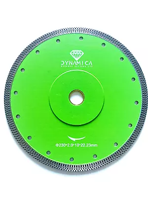 NEW TILE CUTTING DISCS  230mm SUPER SLIM LINE HEAT PRESSED BLADES HEAVY DUTY • £14.99