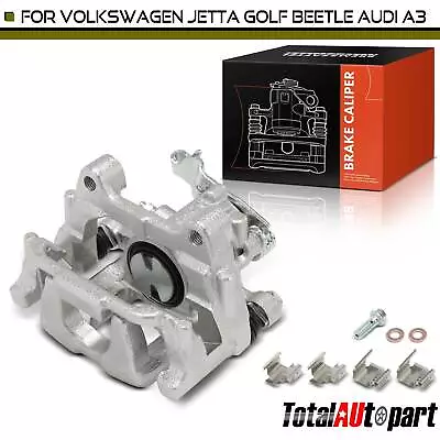 Brake Caliper W/ Bracket For VW Golf Jetta 2010-2014 Audi A3 2010-2013 Rear Left • $60.99