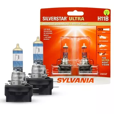 SYLVANIA H11B SilverStar Ultra High Performance Halogen Headlight Bulb 2 Bulbs • $62.75