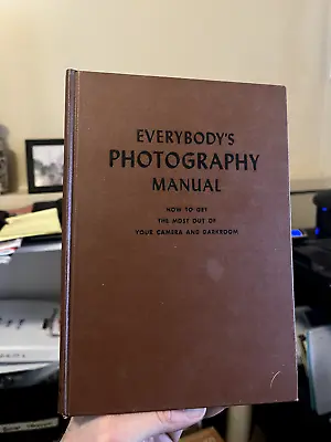 VINTAGE: Everybody's Photography Manual By Popular Science (1951 HC VG) • $21.99