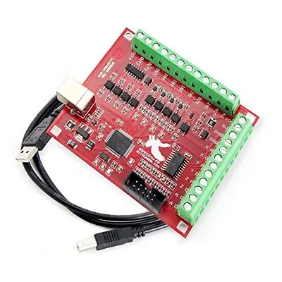 RATTMMOTOR Mach3 USB CNC Controller Board 4 Axis CNC Motion Control Card USB ... • $38.85