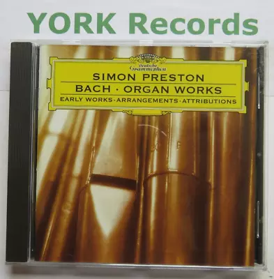 J.S. BACH - Early Organ Works / Arrangements Etc SIMON PRESTON - Ex Con CD DG • £4.99