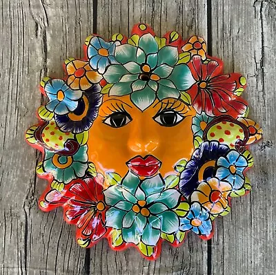 Mexican Talavera 12  Sun Face Wall Decor • $36