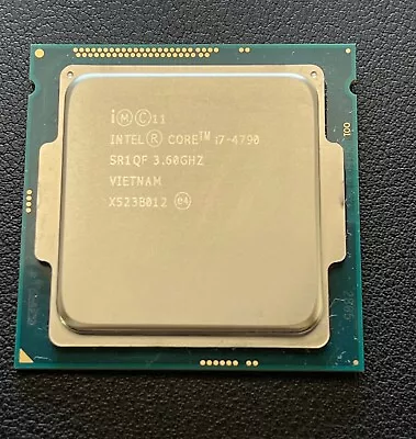 Intel Core I7-4790K BX80646I74790K 4 GHz 8MB Quad-Core Processor Excellent  • $33