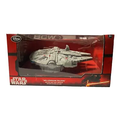 Star Wars Disney Store Millennium Falcon Die Cast Vehicle - New Mint In Box!! • $39.25