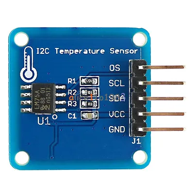 LM75A IIC I2C High Accuracy Digital Temperature Sensor Board Module For Arduino • $1.08