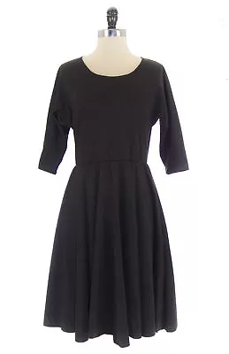 VON VONNI Women's Charcoal Piper A-Line Dress With Full Skirt $180 NEW • $19.78