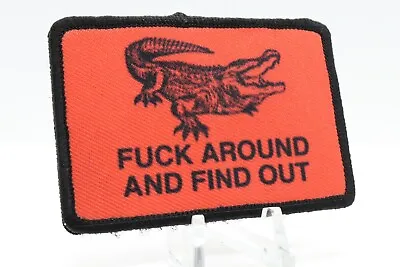 F*@k Around And Find Out 2 X3  Hook & Loop Tactical Army Military Morale Patch • $8.89