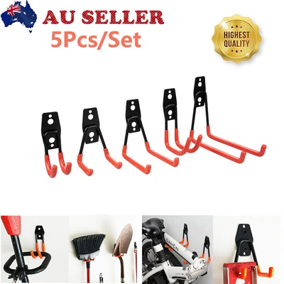 $39.99 • Buy Bicycle Bike Hanger Hook Wall Mounted Garage Storage Rack Mount Heavy Metal Hook