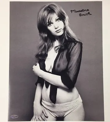 MADELINE SMITH James Bond Girl MISS CARUSO Signed 11x14 Photo ~OC COA + Hologram • $59.99