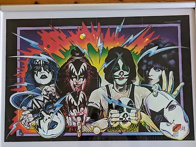 KISS 'Unmasked' Large Album Poster By Victor Stabin (1980 Casablanca) • $9.99