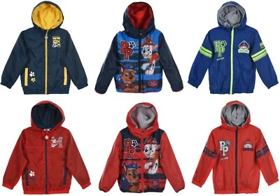 £12.99 • Buy Boys Paw Patrol Characters Warm Jacket Rain Coat Polar Fleece Lining 2-6 Years