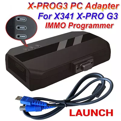 Launch X431 X-PROG3 PC Adapter IMMO E-CU Programming Data Validation USB XProg3 • $125.99